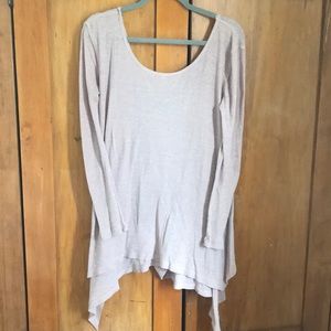 We The Free Oversized off shoulder top